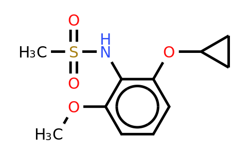 CAS 1243386-75-5 | N-(2-cyclopropoxy-6-methoxyphenyl)methanesulfonamide