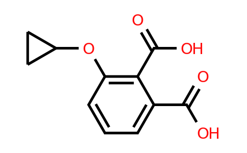 CAS 1243386-96-0 | 3-Cyclopropoxyphthalic acid