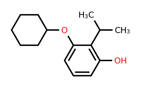 CAS 1243386-98-2 | 3-(Cyclohexyloxy)-2-isopropylphenol