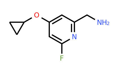 CAS 1243387-18-9 | (4-Cyclopropoxy-6-fluoropyridin-2-YL)methanamine