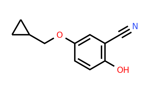 CAS 1243387-35-0 | 5-(Cyclopropylmethoxy)-2-hydroxybenzonitrile