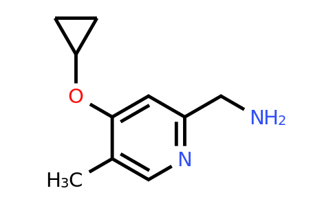 CAS 1243387-36-1 | (4-Cyclopropoxy-5-methylpyridin-2-YL)methanamine