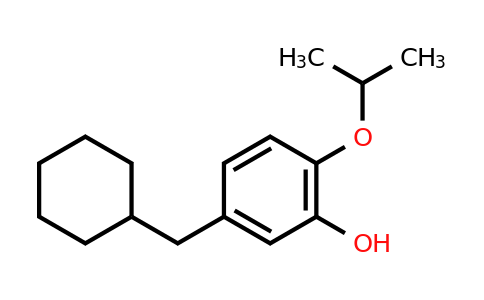 CAS 1243387-39-4 | 5-(Cyclohexylmethyl)-2-isopropoxyphenol