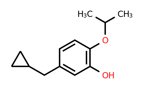 CAS 1243387-47-4 | 5-(Cyclopropylmethyl)-2-isopropoxyphenol