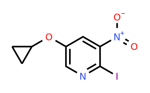 CAS 1243387-50-9 | 5-Cyclopropoxy-2-iodo-3-nitropyridine