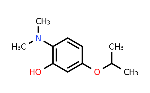CAS 1243387-51-0 | 2-(Dimethylamino)-5-(propan-2-yloxy)phenol