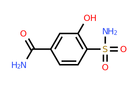 CAS 1243387-52-1 | 3-Hydroxy-4-sulfamoylbenzamide