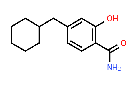 CAS 1243387-57-6 | 4-(Cyclohexylmethyl)-2-hydroxybenzamide