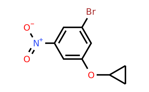 CAS 1243387-63-4 | 1-Bromo-3-cyclopropoxy-5-nitrobenzene