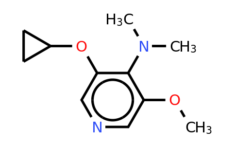 CAS 1243388-07-9 | 3-Cyclopropoxy-5-methoxy-N,n-dimethylpyridin-4-amine