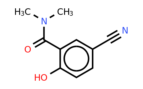 CAS 1243388-08-0 | 5-Cyano-2-hydroxy-N,n-dimethylbenzamide