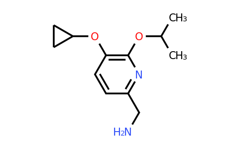 CAS 1243388-12-6 | (5-Cyclopropoxy-6-isopropoxypyridin-2-YL)methanamine
