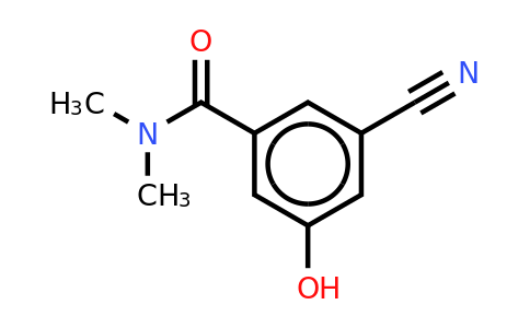 CAS 1243388-13-7 | 3-Cyano-5-hydroxy-N,n-dimethylbenzamide