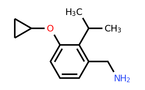 CAS 1243388-14-8 | (3-Cyclopropoxy-2-isopropylphenyl)methanamine