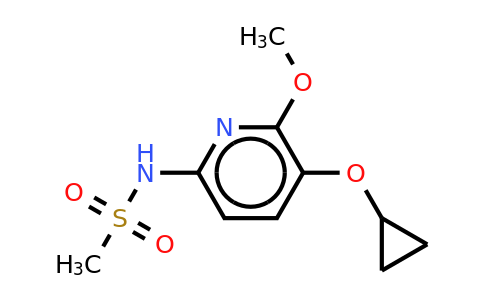 CAS 1243388-15-9 | N-(5-cyclopropoxy-6-methoxypyridin-2-YL)methanesulfonamide