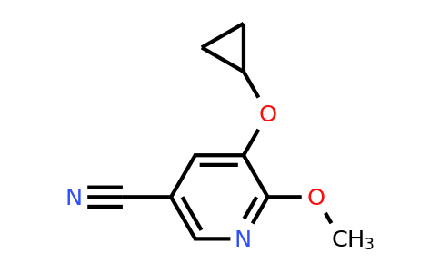 CAS 1243388-22-8 | 5-Cyclopropoxy-6-methoxynicotinonitrile