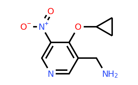 CAS 1243388-23-9 | (4-Cyclopropoxy-5-nitropyridin-3-YL)methanamine