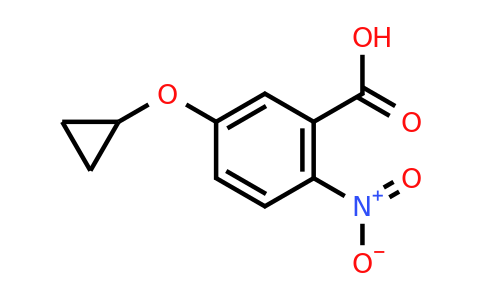 CAS 1243388-25-1 | 5-Cyclopropoxy-2-nitrobenzoic acid