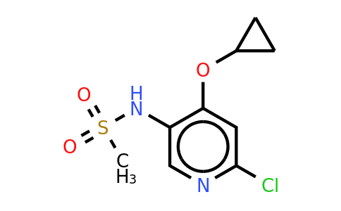 CAS 1243388-28-4 | N-(6-chloro-4-cyclopropoxypyridin-3-YL)methanesulfonamide