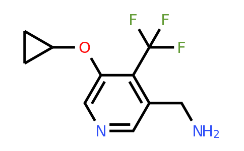 CAS 1243388-32-0 | (5-Cyclopropoxy-4-(trifluoromethyl)pyridin-3-YL)methanamine