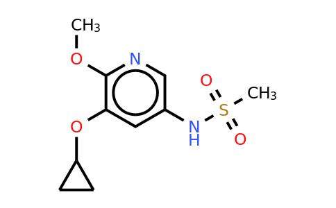 CAS 1243388-33-1 | N-(5-cyclopropoxy-6-methoxypyridin-3-YL)methanesulfonamide