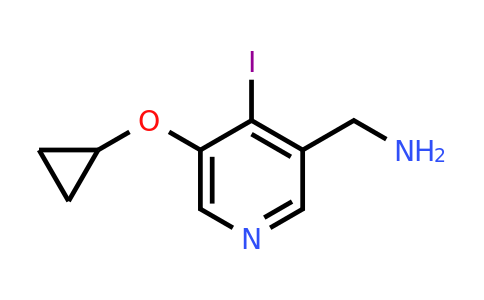 CAS 1243388-37-5 | (5-Cyclopropoxy-4-iodopyridin-3-YL)methanamine