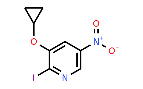 CAS 1243388-39-7 | 3-Cyclopropoxy-2-iodo-5-nitropyridine