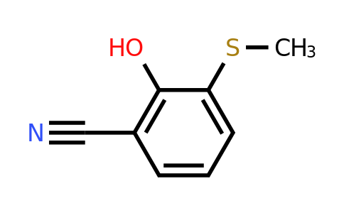 CAS 1243388-47-7 | 2-Hydroxy-3-(methylthio)benzonitrile
