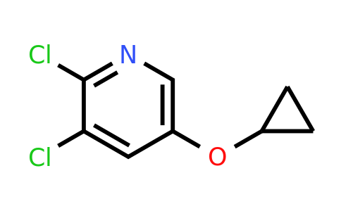 CAS 1243388-64-8 | 2,3-Dichloro-5-cyclopropoxypyridine