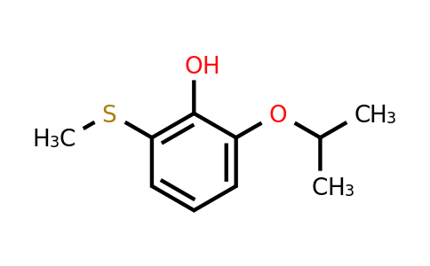 CAS 1243388-80-8 | 2-(Methylsulfanyl)-6-(propan-2-yloxy)phenol