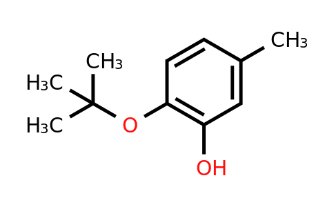 CAS 1243388-85-3 | 2-(Tert-butoxy)-5-methylphenol