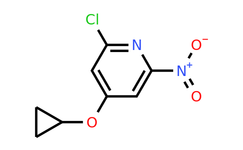 CAS 1243388-91-1 | 2-Chloro-4-cyclopropoxy-6-nitropyridine