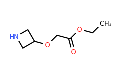 CAS 1243389-12-9 | Ethyl 2-(azetidin-3-yloxy)acetate