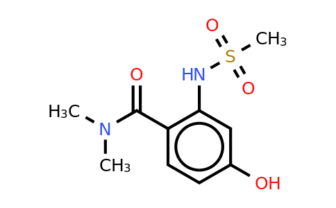 CAS 1243389-13-0 | 4-Hydroxy-N,n-dimethyl-2-(methylsulfonamido)benzamide