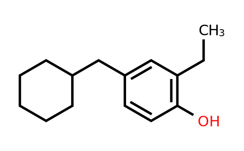 CAS 1243389-14-1 | 4-(Cyclohexylmethyl)-2-ethylphenol