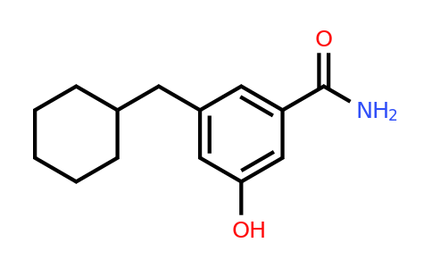 CAS 1243389-16-3 | 3-(Cyclohexylmethyl)-5-hydroxybenzamide