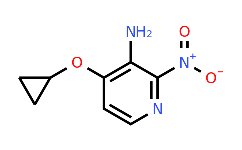 CAS 1243389-17-4 | 4-Cyclopropoxy-2-nitropyridin-3-amine