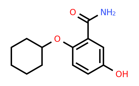 CAS 1243389-25-4 | 2-(Cyclohexyloxy)-5-hydroxybenzamide