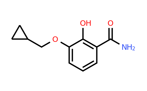 CAS 1243389-31-2 | 3-(Cyclopropylmethoxy)-2-hydroxybenzamide