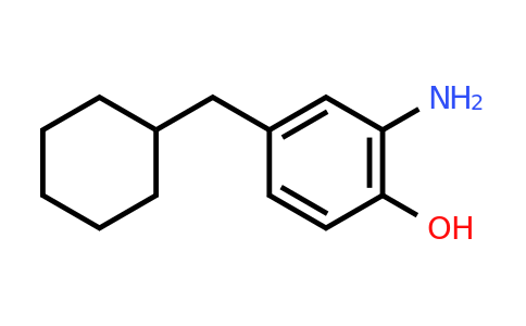 CAS 1243389-34-5 | 2-Amino-4-(cyclohexylmethyl)phenol