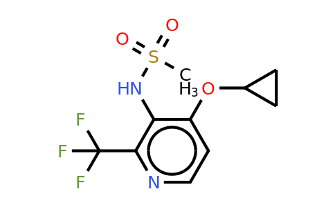 CAS 1243389-35-6 | N-(4-cyclopropoxy-2-(trifluoromethyl)pyridin-3-YL)methanesulfonamide