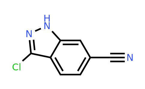 CAS 1243389-39-0 | 3-Chloro-1H-indazole-6-carbonitrile