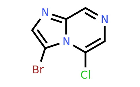 CAS 1243389-43-6 | 3-Bromo-5-chloroimidazo[1,2-A]pyrazine