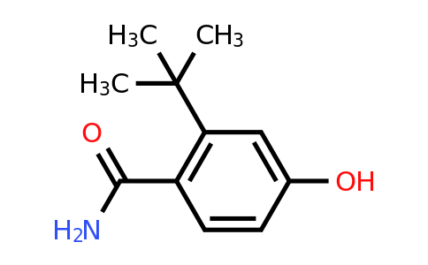 CAS 1243389-62-9 | 2-Tert-butyl-4-hydroxybenzamide
