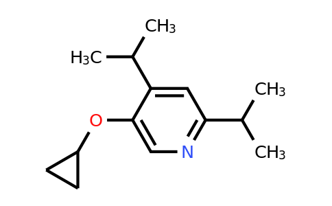 CAS 1243389-65-2 | 5-Cyclopropoxy-2,4-diisopropylpyridine