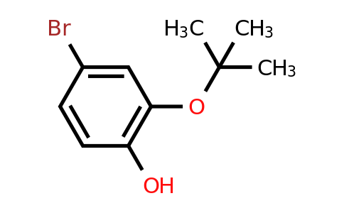 CAS 1243389-68-5 | 4-Bromo-2-(tert-butoxy)phenol