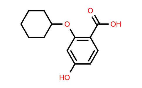 CAS 1243389-71-0 | 2-(Cyclohexyloxy)-4-hydroxybenzoic acid