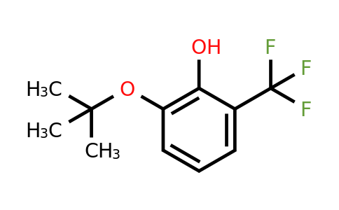 CAS 1243389-73-2 | 2-Tert-butoxy-6-(trifluoromethyl)phenol