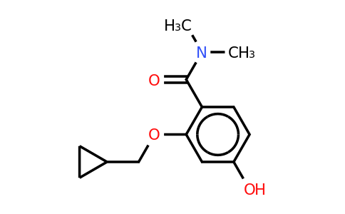 CAS 1243389-75-4 | 2-(Cyclopropylmethoxy)-4-hydroxy-N,n-dimethylbenzamide