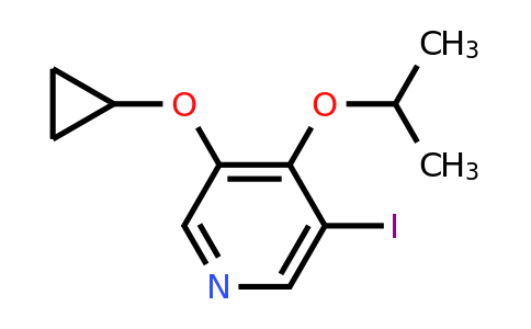 CAS 1243389-82-3 | 3-Cyclopropoxy-5-iodo-4-isopropoxypyridine